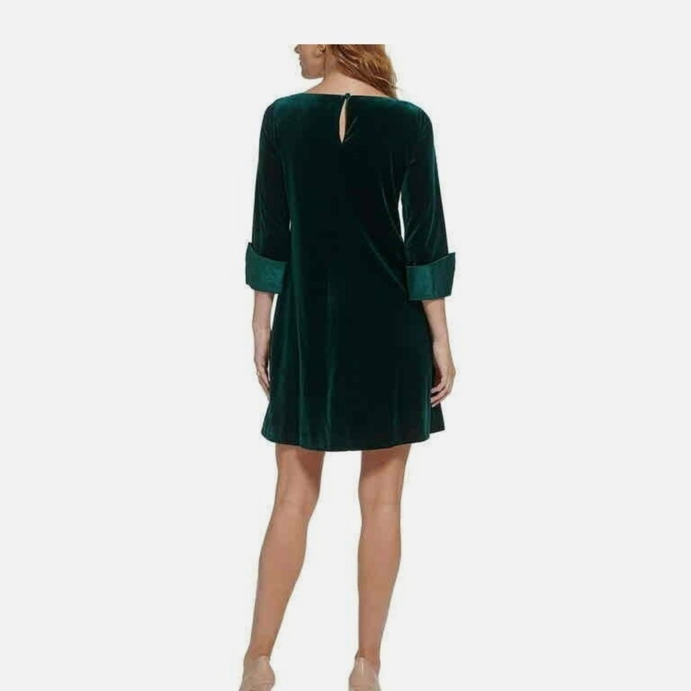 Jessica Howard Velvet Mini Dress - Picture 2 of 8